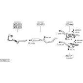 Bosal Uitlaatpijp 433-555 Bosal voor o.a. VOLKSWAGEN