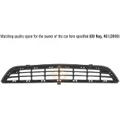 ISAM 0746710 Ventilatiegrille, bumper