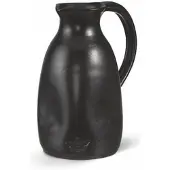 Dutchdeluxes Waterkan Dented Jug Medium Black Matt 750ml
