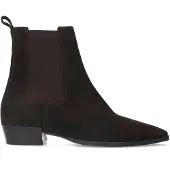 Manfield Bruine suède chelsea boots | Maat 41