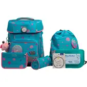 School-mood Champion Maxx Pro Mila Schooltas set 7-delig blauw