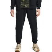 Under Armour Sportbroek 'Essential' zwart / wit
