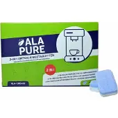 Alapure Universele 2-in-1 Ontkalkingstabletten 20 gram ALA-CMC402 (30st.)