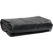 vidaXL Dekzeil 650 g/m² 1,5x2 m zwart