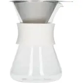 Hario glazen koffiezetapparaat wit