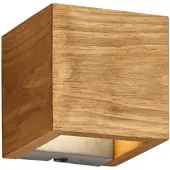 TRIO Houten wandspotje Brad