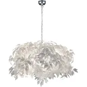 TRIO Hanglamp Leavy 70cm grijstint