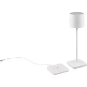 TRIO Oplaadbare tafellamp Fernandez wit