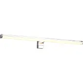 TRIO Moderne chromen wandlamp kunststof Lino