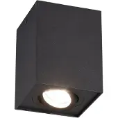 TRIO BISCUIT - Plafondlamp - Zwart mat - excl. 1x GU10 35W