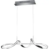 TRIO Led Hanglamp Perugia Chroom