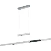 TRIO Hanglamp Trajan geborsteld metaal