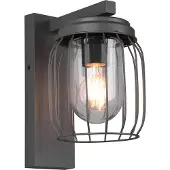TRIO Wandlamp buiten E27 | Tuela | Antraciet | IP44
