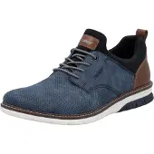Rieker Veterschoen blauw gemêleerd / brokaat / zwart