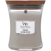 Woodwick fireside medium candle