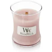 Woodwick Geurkaars Mini Candle - Rosewood - 20 branduren - 85gr - 8 cm / ø 7 cm