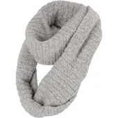 Sarlini Winter Colsjaal Dames Colsjaal Effen Colsjaal Licht-Grijs