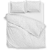 Zohome Zo Home Dekbedovertrek Katoen Satijn Linea di Satinado - white 260x200/220cm