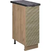 Vicco Fame-Line Apotheekkast – 30 cm, WB Antraciet Eiken paneel
