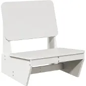 vidaXL Tuinstoel 60x64x70,5 cm massief grenenhout wit