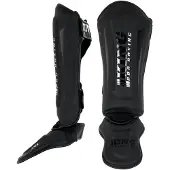 King Pro Boxing Revo Series 4 - Scheenbeschermers kickboksen - L - Zwart