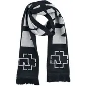 Rammstein Sjaal - zwart-grijs | Maat Standard