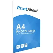 PrintAbout Fotopapier Glossy A4 130 gr (50 vel) geschikt voor
