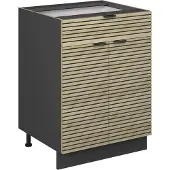 Vicco Fame-Line Keukenonderkast – 60 cm met lade, zonder werkblad Eiken paneel