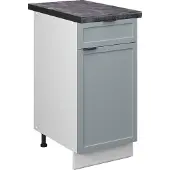 Vicco Fame-Line Keukenonderkast – 40 cm, WB Antraciet Licht blauw-grijs