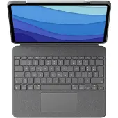Logitech Combo Touch voor Apple iPadPro 11" 1e/2e/3e en 4e gen., (2018/20/21/22) - Behuizing met toetsenbord en touchpad (Duitse Qwertz-indeling)