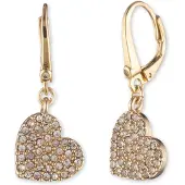 DKNY Oorbellen 'HEART' goud / transparant