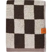 Mette Ditmer Retro handdoek Chocolate, 50x90 cm