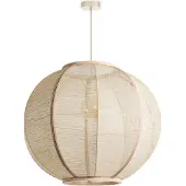 Eth Japandi hanglamp Fabric zandkleurig Ø 78cm