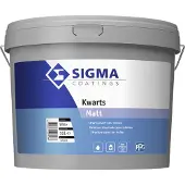 Sigma Kwarts Matt | Matte Structuurverf Binnen 2,5 LTR - Wit