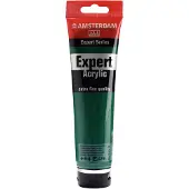 Amsterdam Acrylverf - 619 Permanentgroen Donker - Expert - 150 ml