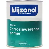 Wijzonol Aqua Corrosiewerende Primer | Grondverf Binnen & Buiten 1 LTR - Lichte kleur|2