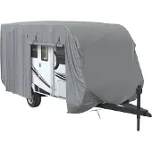 vidaXL Caravanhoes 610x250x220 cm vliesvlies grijs