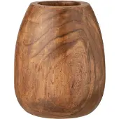 J-Line Bloempot Paulownia Bruin Medium - 42.00 cm hoog