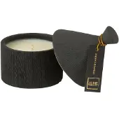 J-Line geurkaars - keramiek - Pot Rain Reef - zwart - 40U