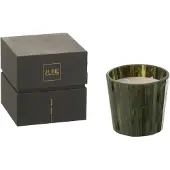 J-Line 35640 Geurkaars Noa Herbal Serenity Groen Small-35h - 12 x 12 x 11,5 cm