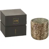J-Line 35615 Geurkaars Luxuria Brons Medium - 14 x 14 x 15 cm
