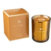 J-Line by Jolipa geurkaars golden honey in glazen pot met natuurlijke lont