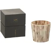 J-Line geurkaars Noa Tender Rose - roze - small - 45U