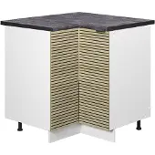 Vicco Fame-Line Hoekkast – 80.5 cm, WB Antraciet Eiken paneel