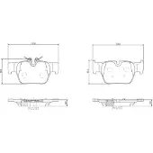 Brembo Remblokset, schijfrem P 06 117