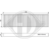 Diederichs DCI1165 Interieurfilter