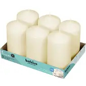Bolsius Stompkaars Ivoor 6stuks