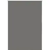 vidaXL Rolgordijn verduisterend 110x175 cm stofbreedte 105,7 cm grijs