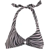 LASCANA Bikinitop grijs / zwart