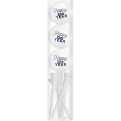 Legend Golfballen Gift Set Happy New Year Wit Inclusief Tees